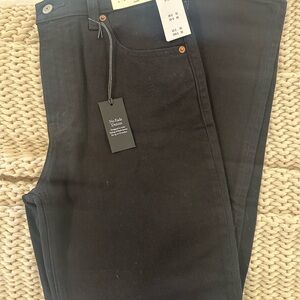 Abercrombie & Fitch Women's Black Straight Leg Jeans